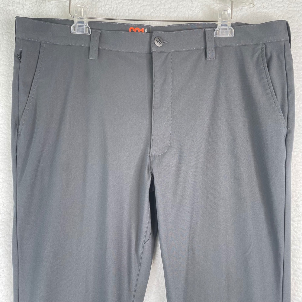 Society of One SO1 Mens Athletic Fit Gray‎ Performance Pants 44x30 DXL Techwear